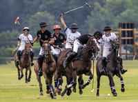 Polo action, County Cup 2025 league match, Cirencester Park