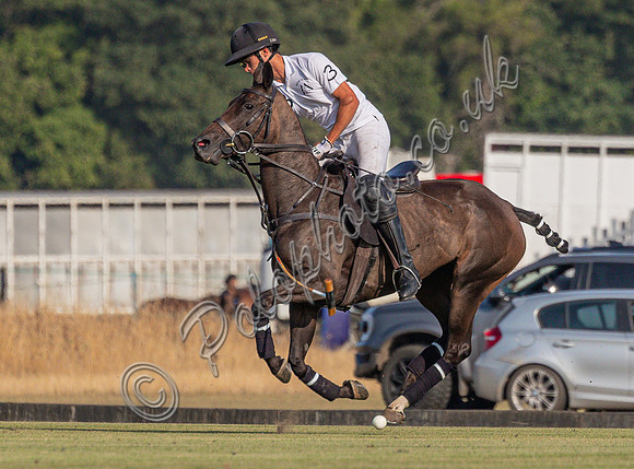 Polo action, County Cup 2025 league match, Cirencester Park
