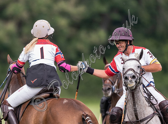 Polo action, Warwickshire Cup Final, Cirencester Park