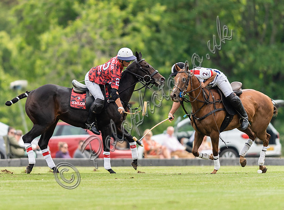 Polo action, Warwickshire Cup Final, Cirencester Park