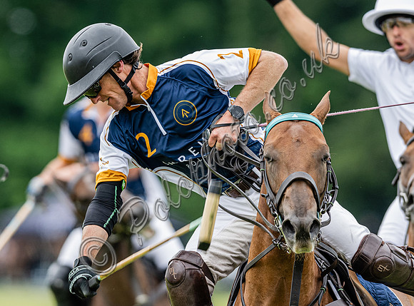 Polo action, Warwickshire Cup 2024, Cirencester Park