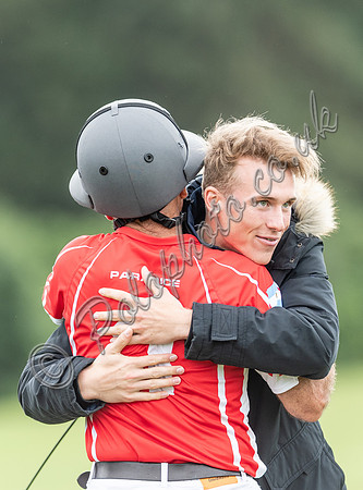 Scone Polo celebrating their win, Midhurst Town Cup
