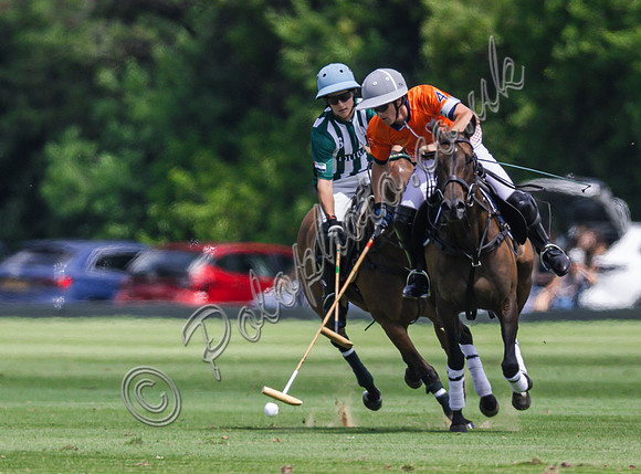 Polo action, 2025 Gold Cup, Cowdray Park Polo Club