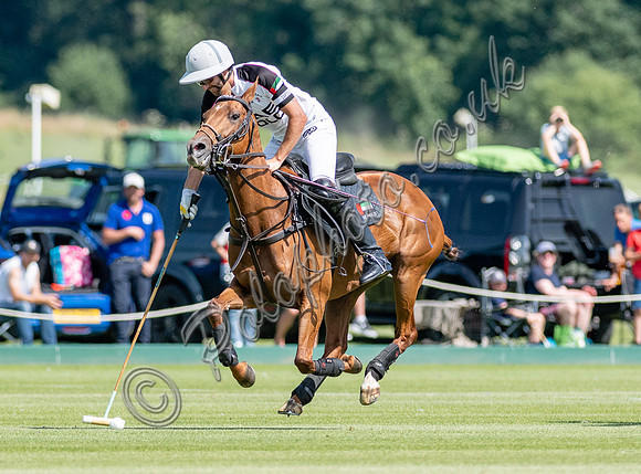 Polo action, 2021 Gold Cup, Cowdray Park Polo Club