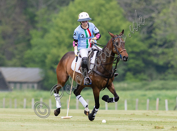 Polo action, May 4 Goal Spring Cup 2022, Cowdray Park Polo Club