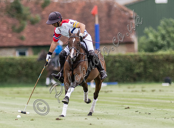 Polo action, 2021 Gold Cup, Cowdray Park Polo Club
