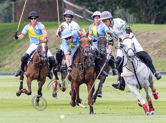 Polo action, 2022 Autumn Cup, Cowdray Park Polo Club