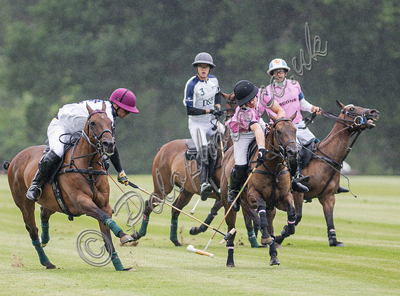 Polo action, 2025 Gold Cup, Cowdray Park Polo Club