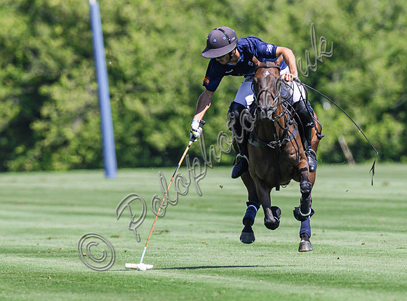 Polo action, 2025 Gold Cup quarter finals, Cowdray Park Polo Club