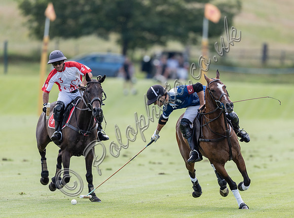 Polo action, 2021 Gold Cup, Cowdray Park Polo Club
