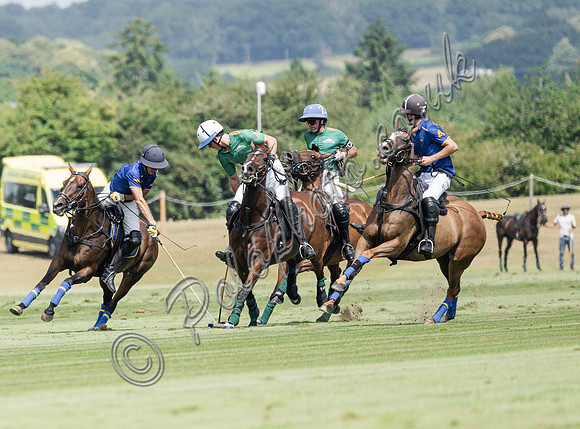 olo action, 2025 Gold Cup, Cowdray Park Polo Club