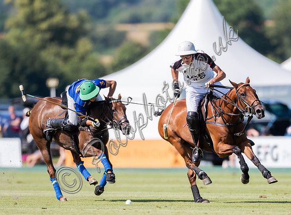 Polo action, 2021 Gold Cup, Cowdray Park Polo Club