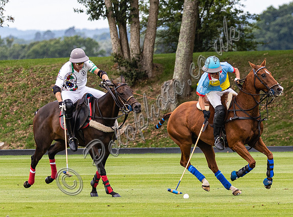 Polo action, 2022 Autumn Cup, Cowdray Park Polo Club