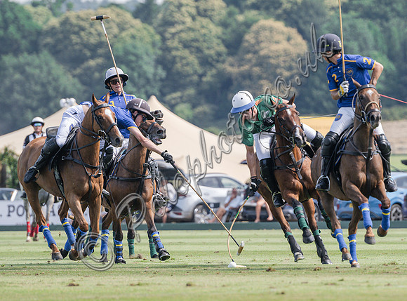 olo action, 2025 Gold Cup, Cowdray Park Polo Club