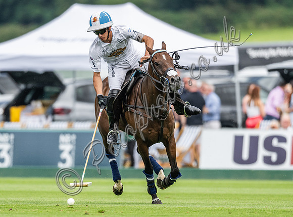 Polo action, 2024 Gold Cup, Cowdray Park Polo Club