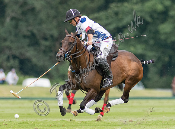 Polo action, 2021 Gold Cup, Cowdray Park Polo Club