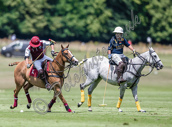 Polo action, 2025 Gold Cup, Cowdray Park Polo Club