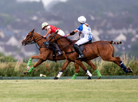 Polo action, Ladies 18 Goal Tournament,  Cirencester Park