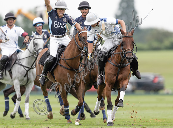 Polo action, 2021 Gold Cup, Cowdray Park Polo Club
