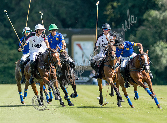 Polo action, 2021 Gold Cup, Cowdray Park Polo Club