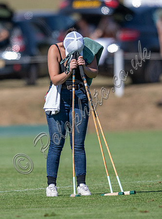 Polo action, 2025 Gold Cup quarter finals, Cowdray Park Polo Club