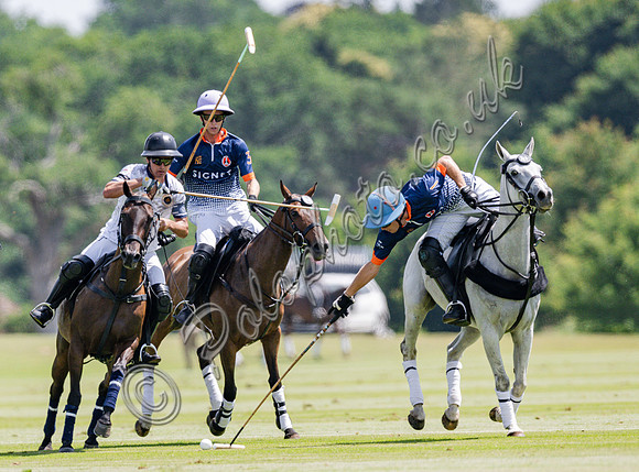 olo action, 2025 Gold Cup, Cowdray Park Polo Club