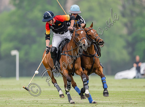 Polo action, May 4 Goal Spring Cup 2022, Cowdray Park Polo Club