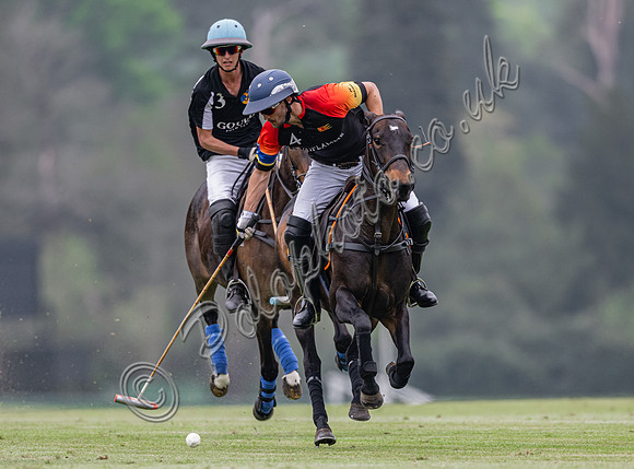 Polo action, May 4 Goal Spring Cup 2022, Cowdray Park Polo Club