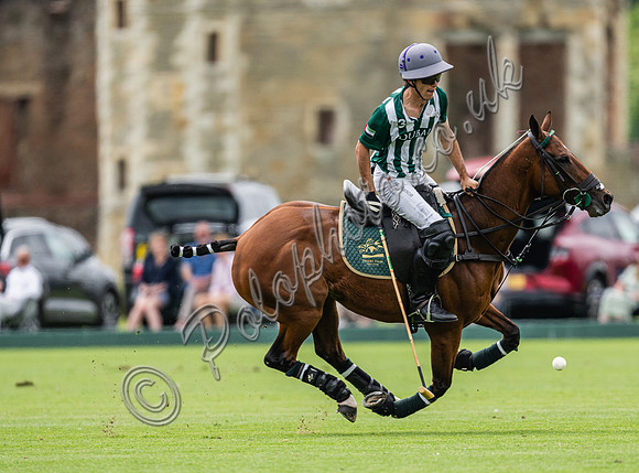 Polo action, 2024 Gold Cup, Cowdray Park Polo Club