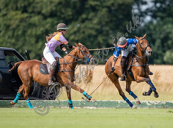 Polo action-Ladies 18 goal Victrix Lodurum Tournament, Cirencester Park