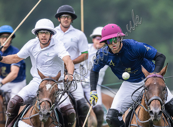 Polo action, 2024 Gold Cup, Cowdray Park Polo Club