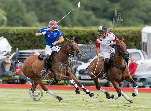 Polo action, 2021 Gold Cup, Cowdray Park Polo Club
