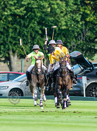 Park House Cup Polo action, 2022, Cowdray Park Polo Club