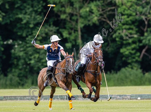 Polo action, Warwickshire Cup 2024, Cirencester Park