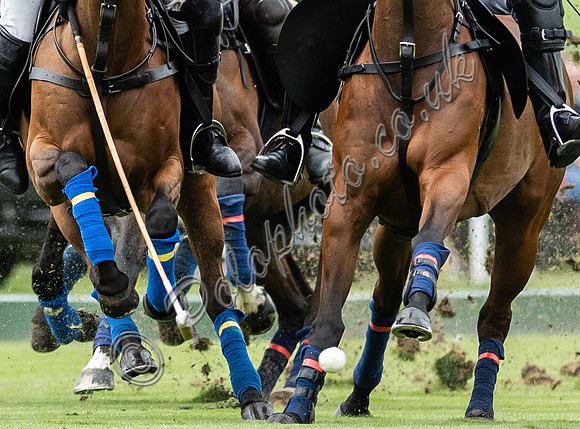 Polo action, 2021 Gold Cup, Cowdray Park Polo Club