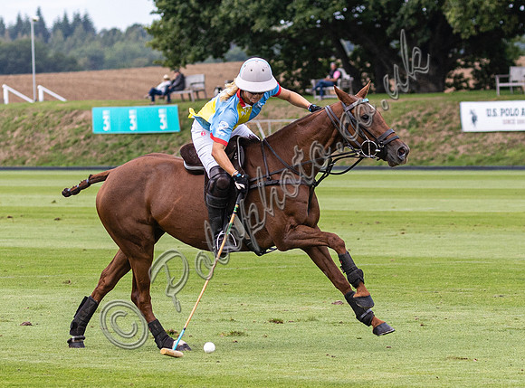 Polo action, 2022 Autumn Cup, Cowdray Park Polo Club