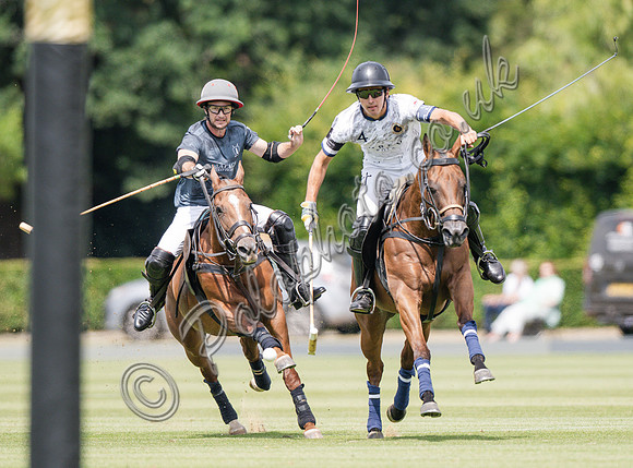 Polo action, 2025 Gold Cup, Cowdray Park Polo Club