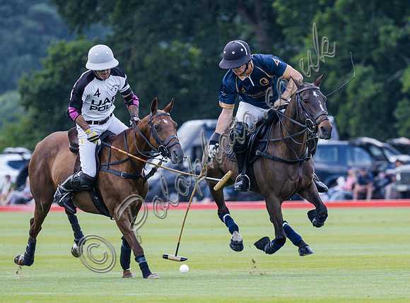 Polo action, 2025 Gold Cup, Cowdray Park Polo Club