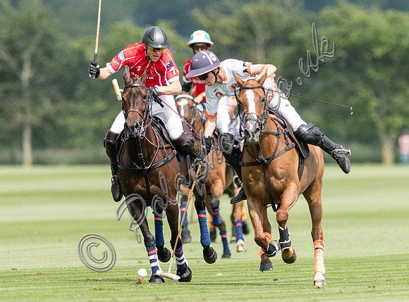 Polo action, 2021 Gold Cup, Cowdray Park Polo Club