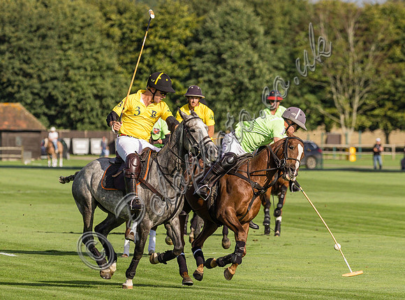 Park House Cup Polo action, 2022, Cowdray Park Polo Club