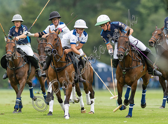 Polo action, 2021 Gold Cup, Cowdray Park Polo Club
