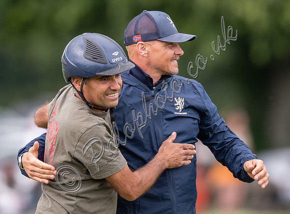 Polo action, Warwickshire Cup Final, Cirencester Park