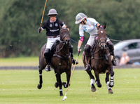 Polo action the Town Cup End of Season Tournament, Cirencester Park