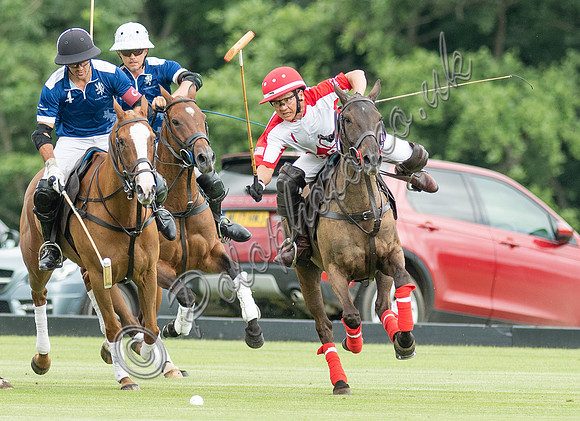 Polo action, 2021 Gold Cup, Cowdray Park Polo Club