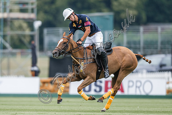 Polo action, 2025 Gold Cup, Cowdray Park Polo Club