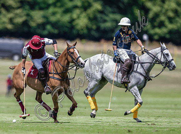 Polo action, 2025 Gold Cup, Cowdray Park Polo Club