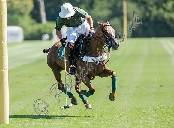 Polo action, 2025 Gold Cup quarter finals, Cowdray Park Polo Club