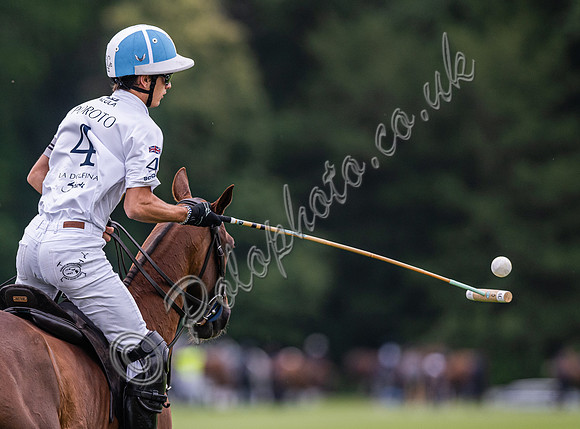Polo action, 2024 Gold Cup, Cowdray Park Polo Club