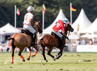 Polo action, 2021 Gold Cup semi-finals, Cowdray Park Polo Club
