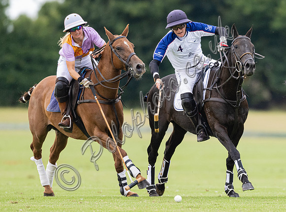 polo action VL Ladies 16 goal semi-final, Cirencester Park